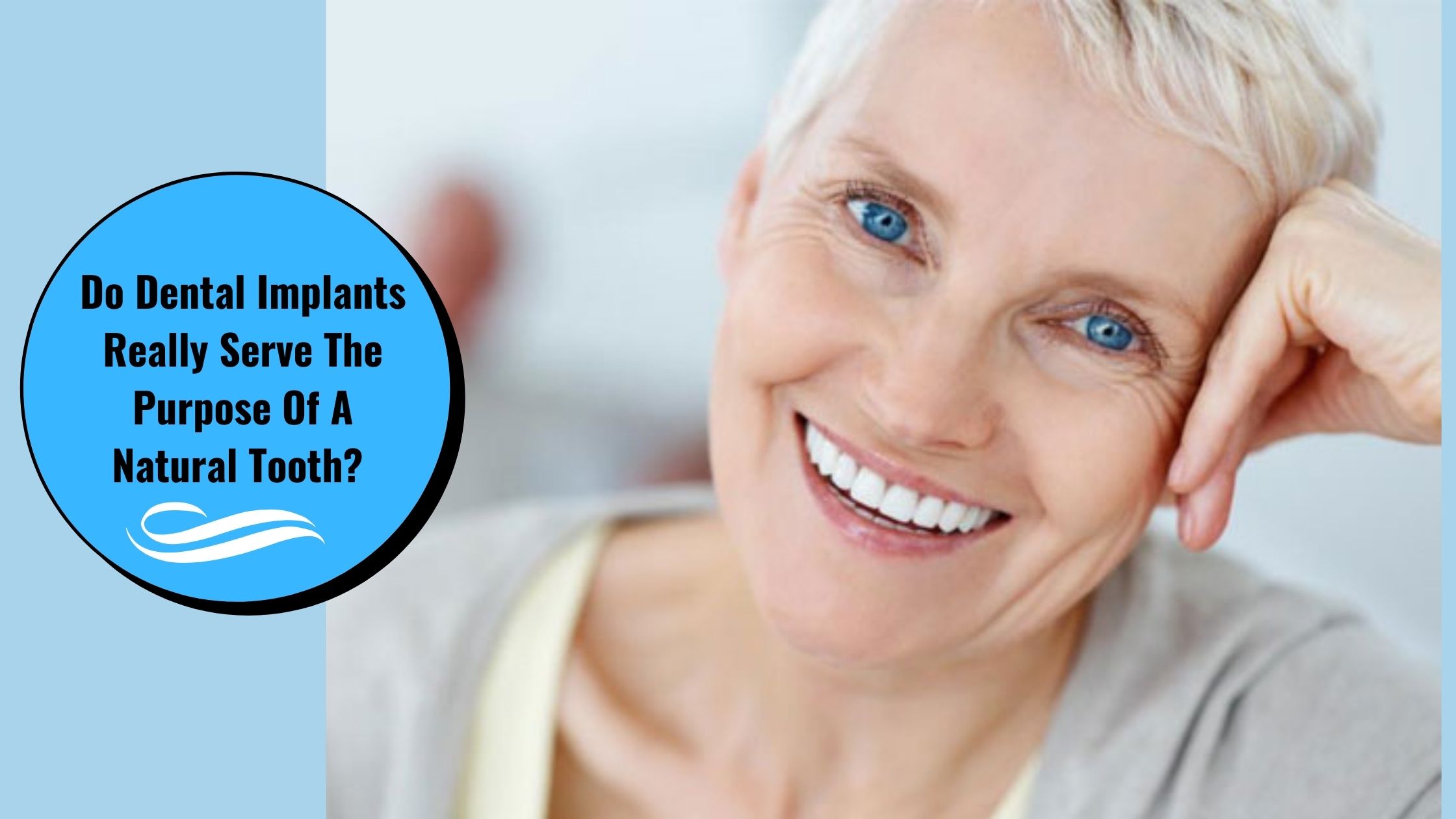 Do dental implants really serve the purpose of a natural tooth