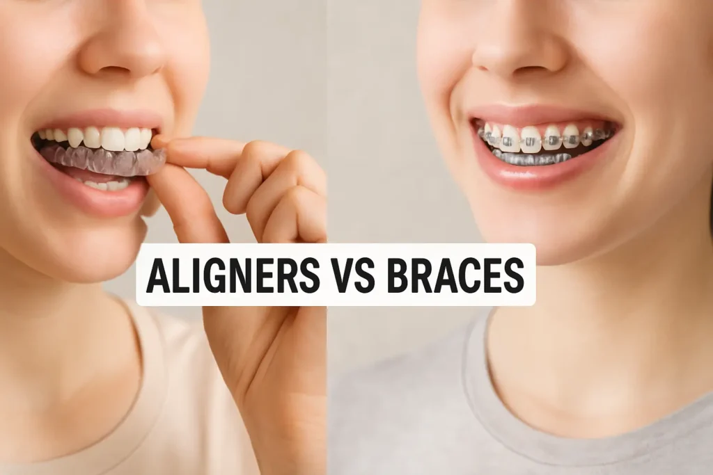 Aligners vs Braces A Dentist Guide to Making the Right Choice fetaured image
