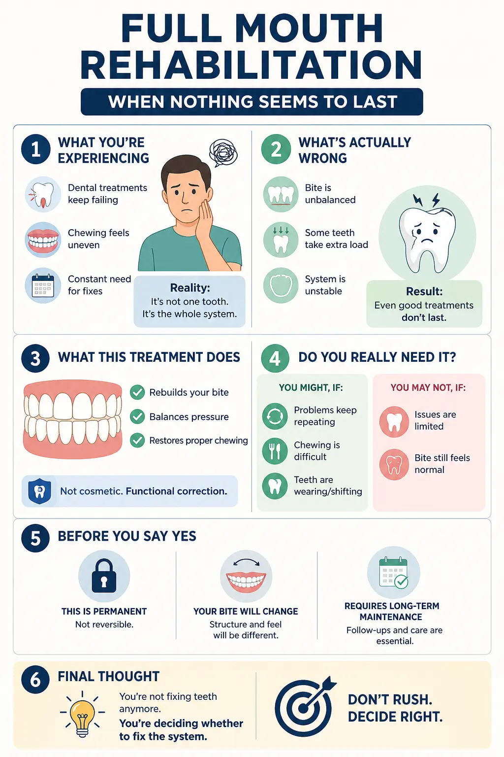 When You Need Full Mouth Rehabilitation Treatment